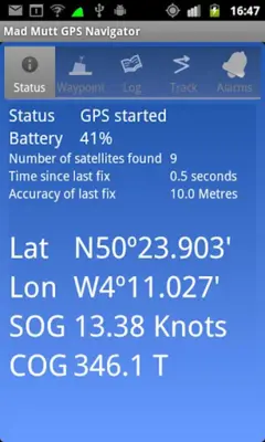 Mad Mutt Marine GPS Navigator android App screenshot 2